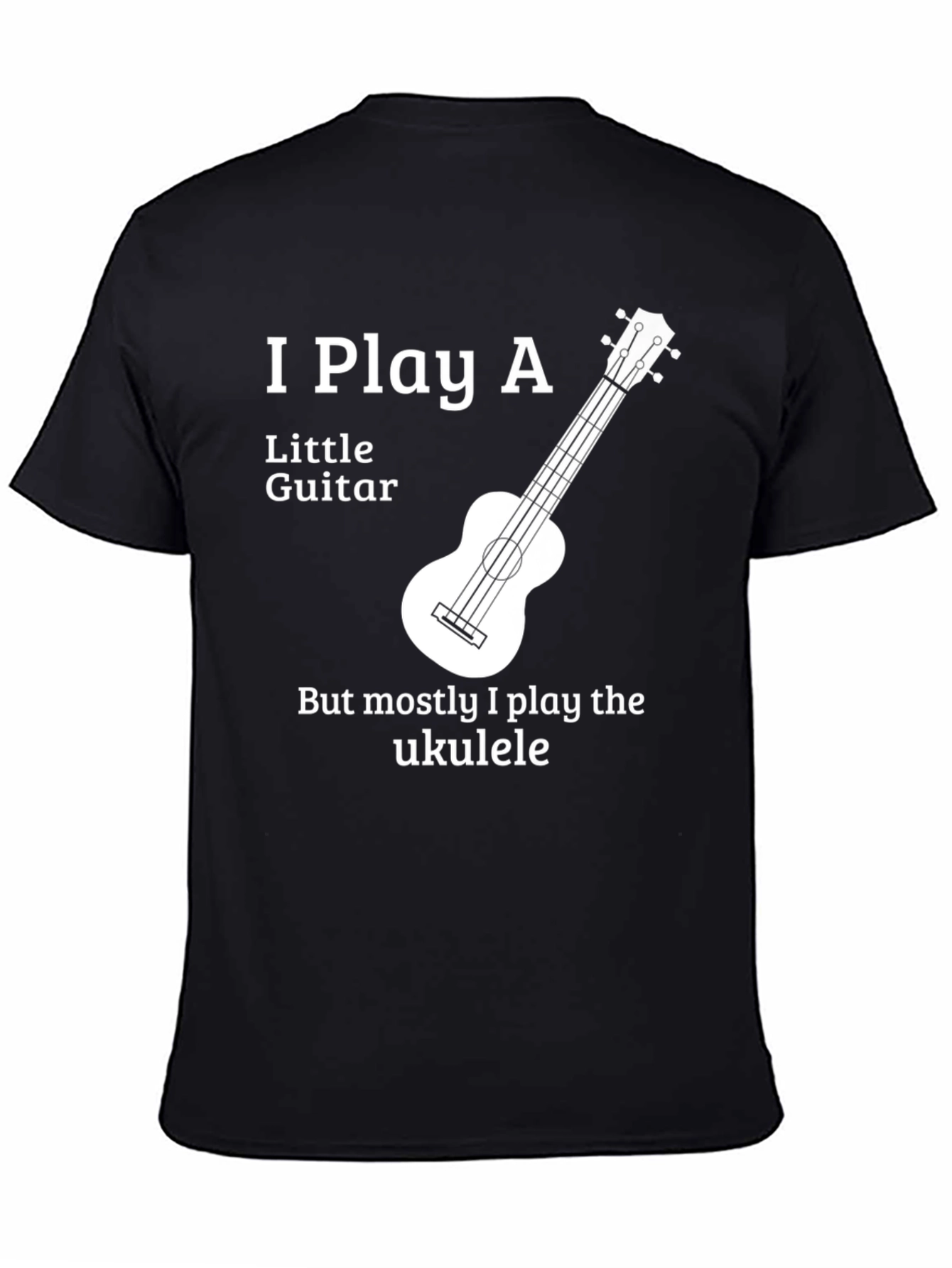 I Play Ukulele Graphic T-Shirt
