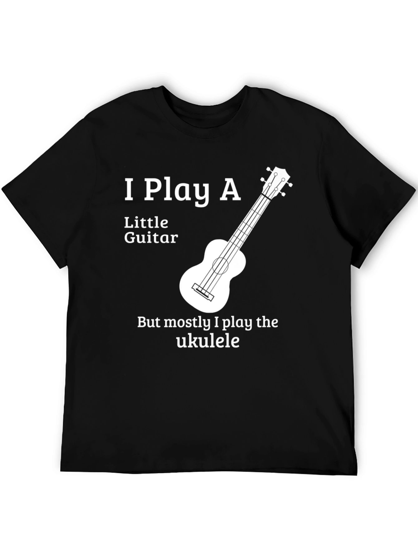 I Play Ukulele Graphic T-Shirt