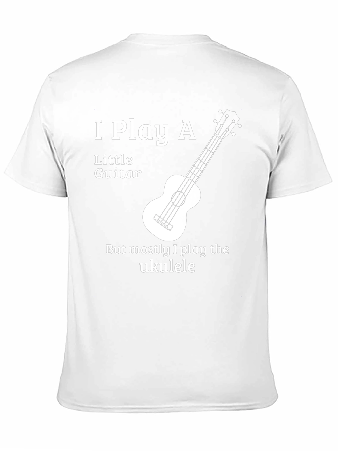 I Play Ukulele Graphic T-Shirt