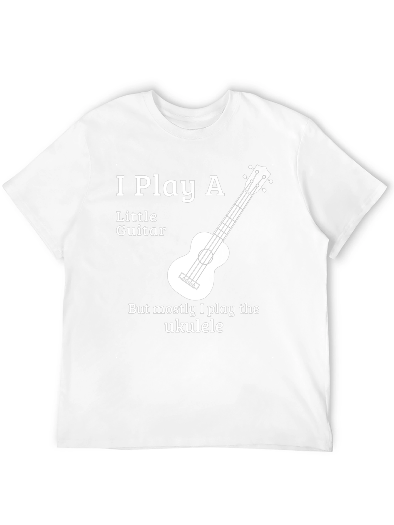 I Play Ukulele Graphic T-Shirt