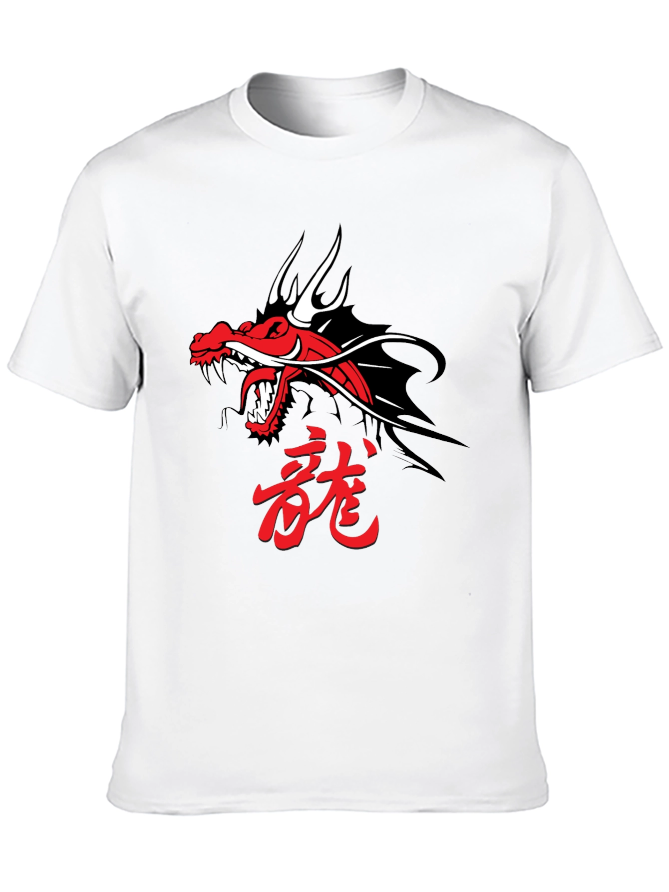 Dragon Graphic Tee - Black