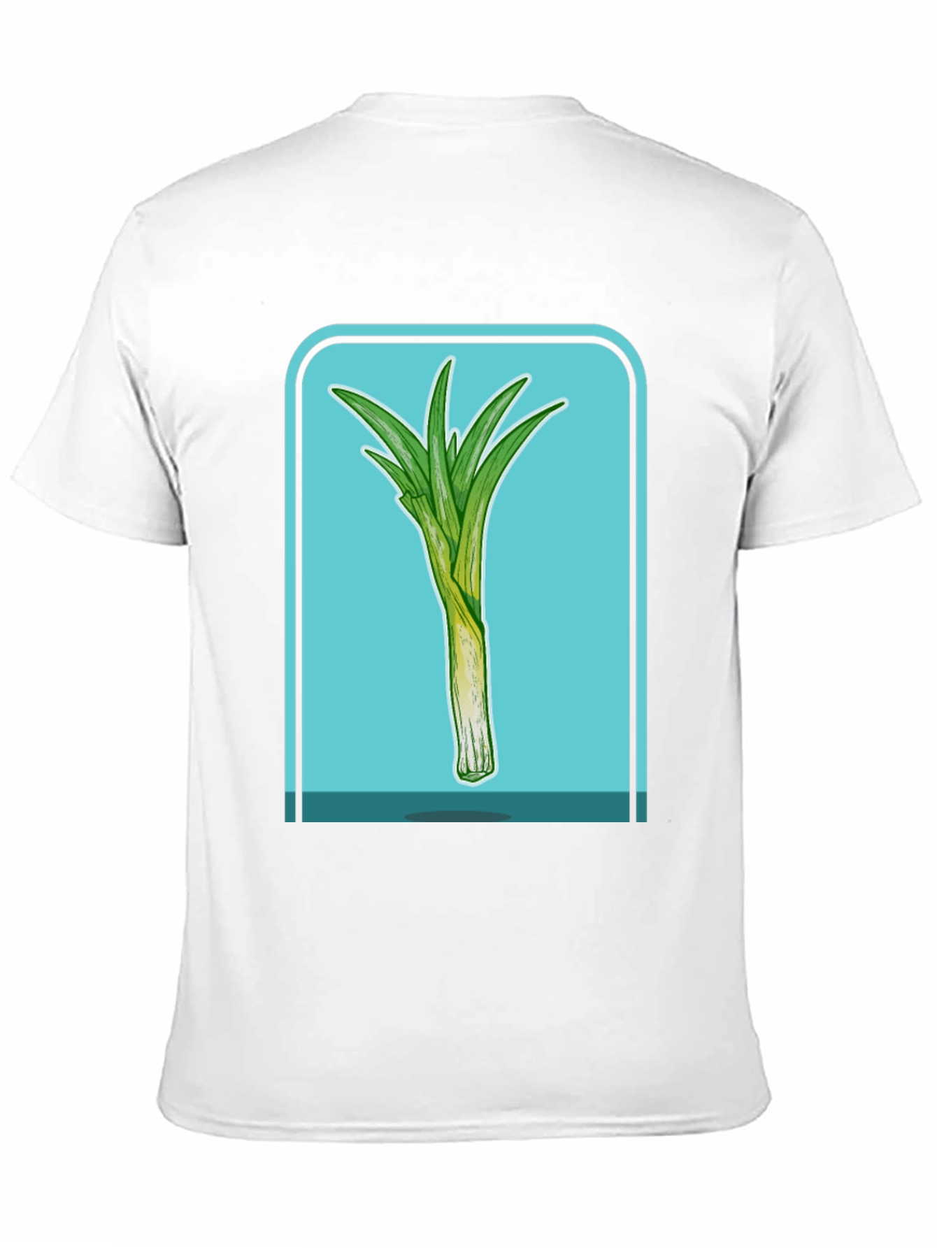 Leek T-Shirt - Stylish Vegetable Graphic Tee