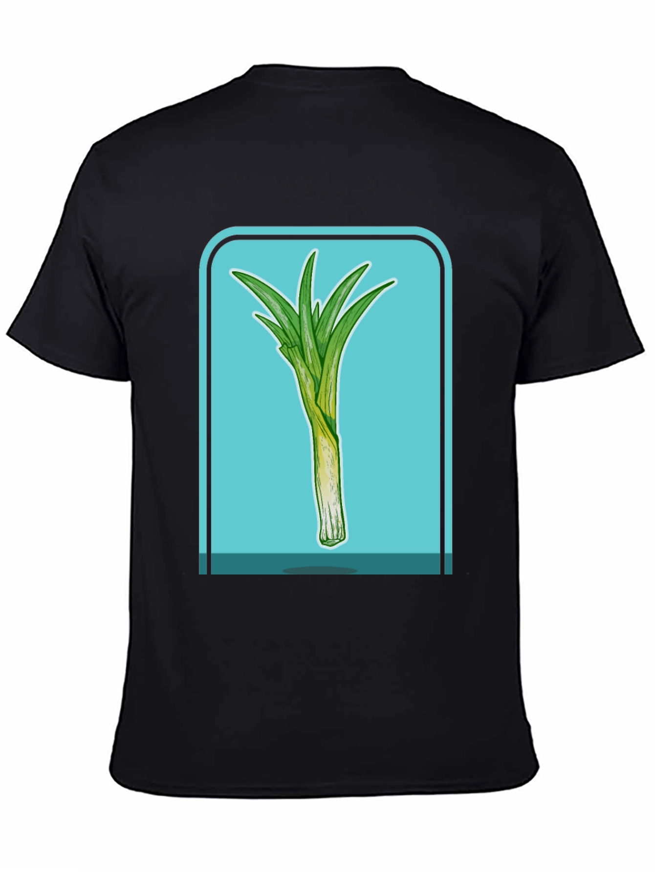 Leek T-Shirt - Stylish Vegetable Graphic Tee