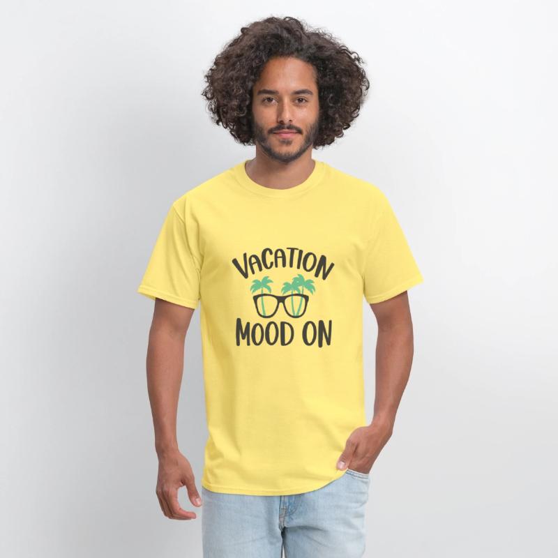 Vacation mood, on t shirt design Summer T shirt