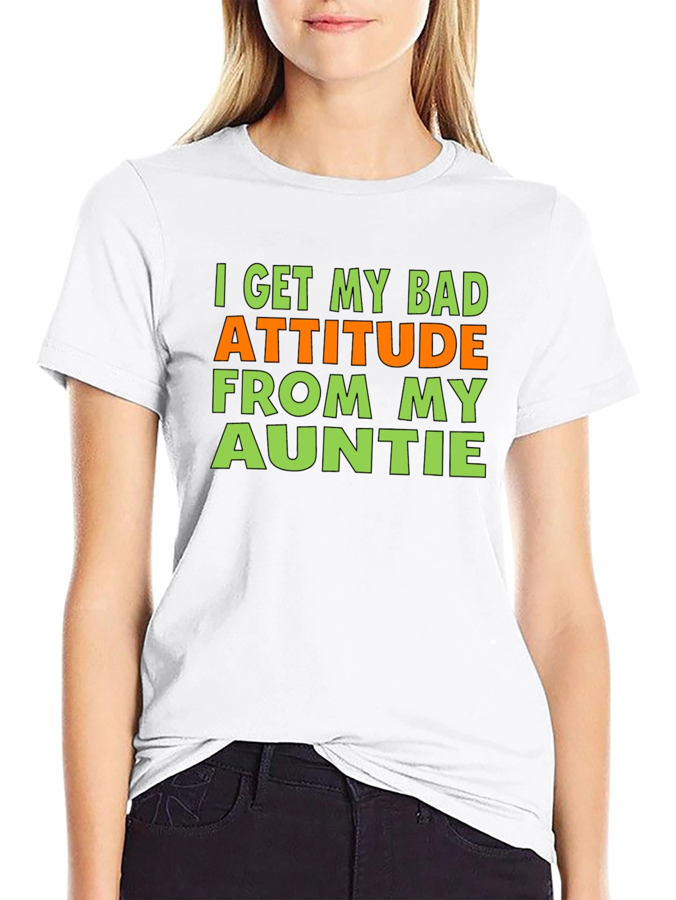 Bad Attitude Auntie T-Shirt