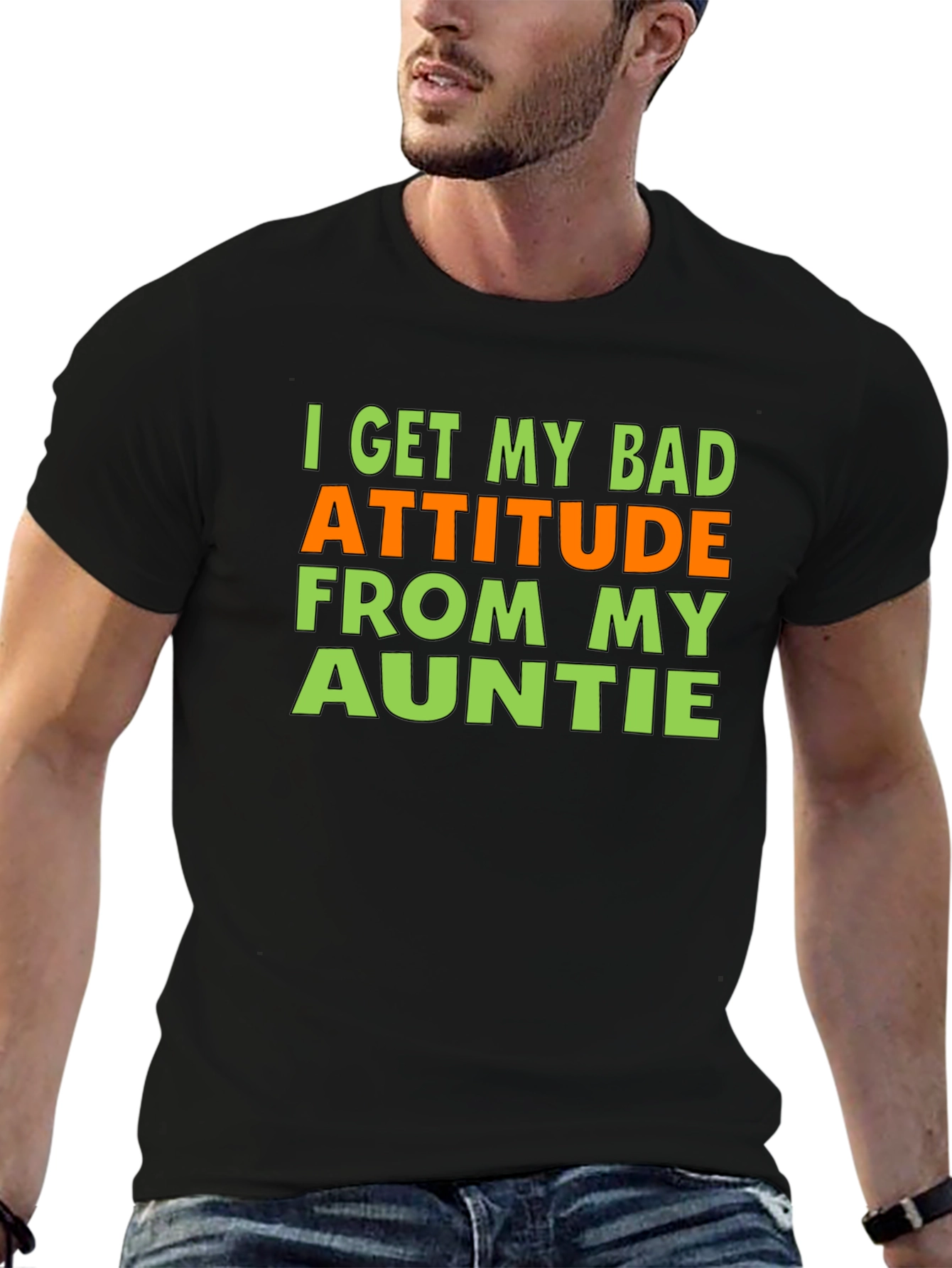 Bad Attitude Auntie T-Shirt