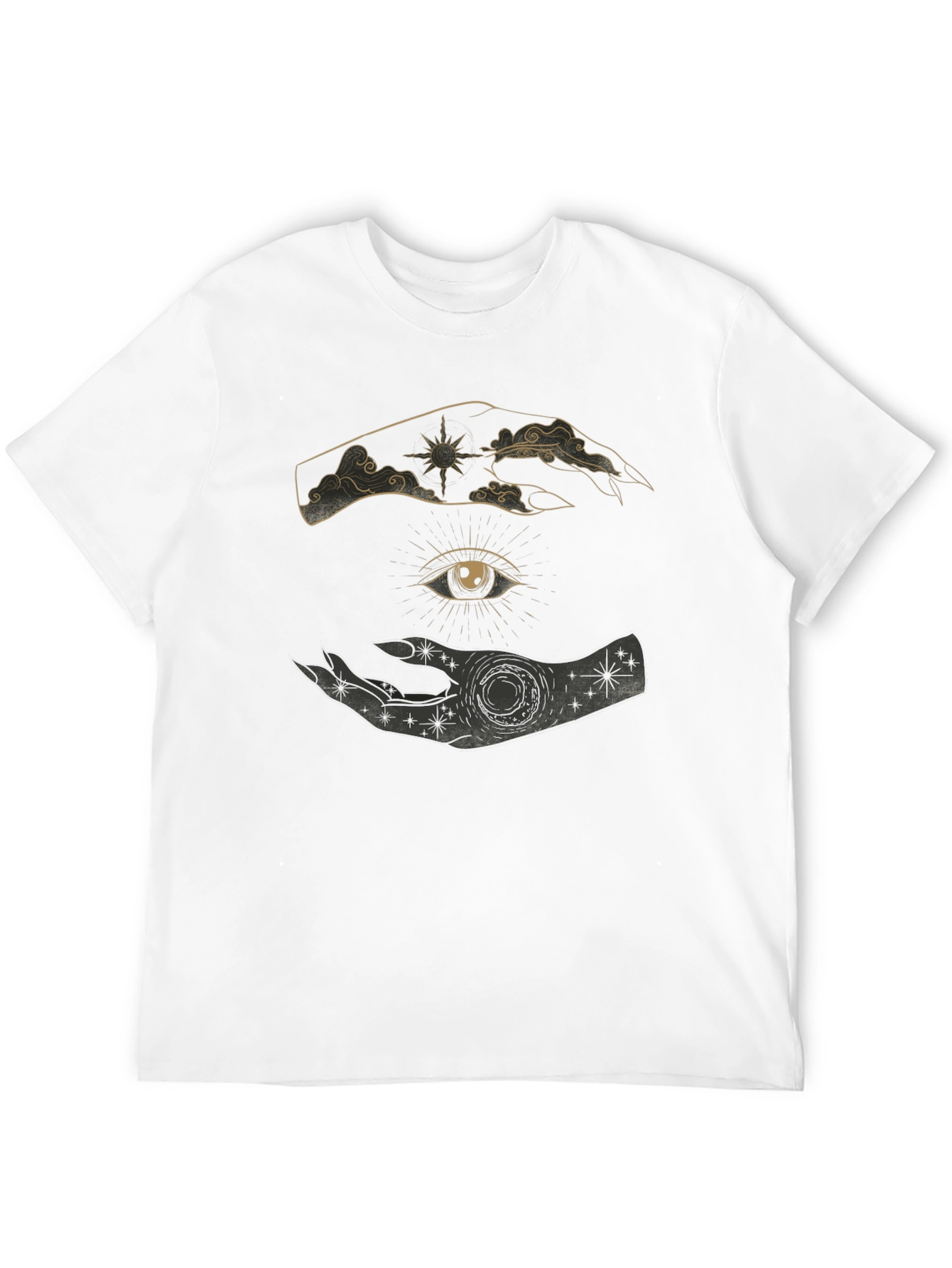 Mystic Eye Graphic Tee - Unisex Black T-Shirt