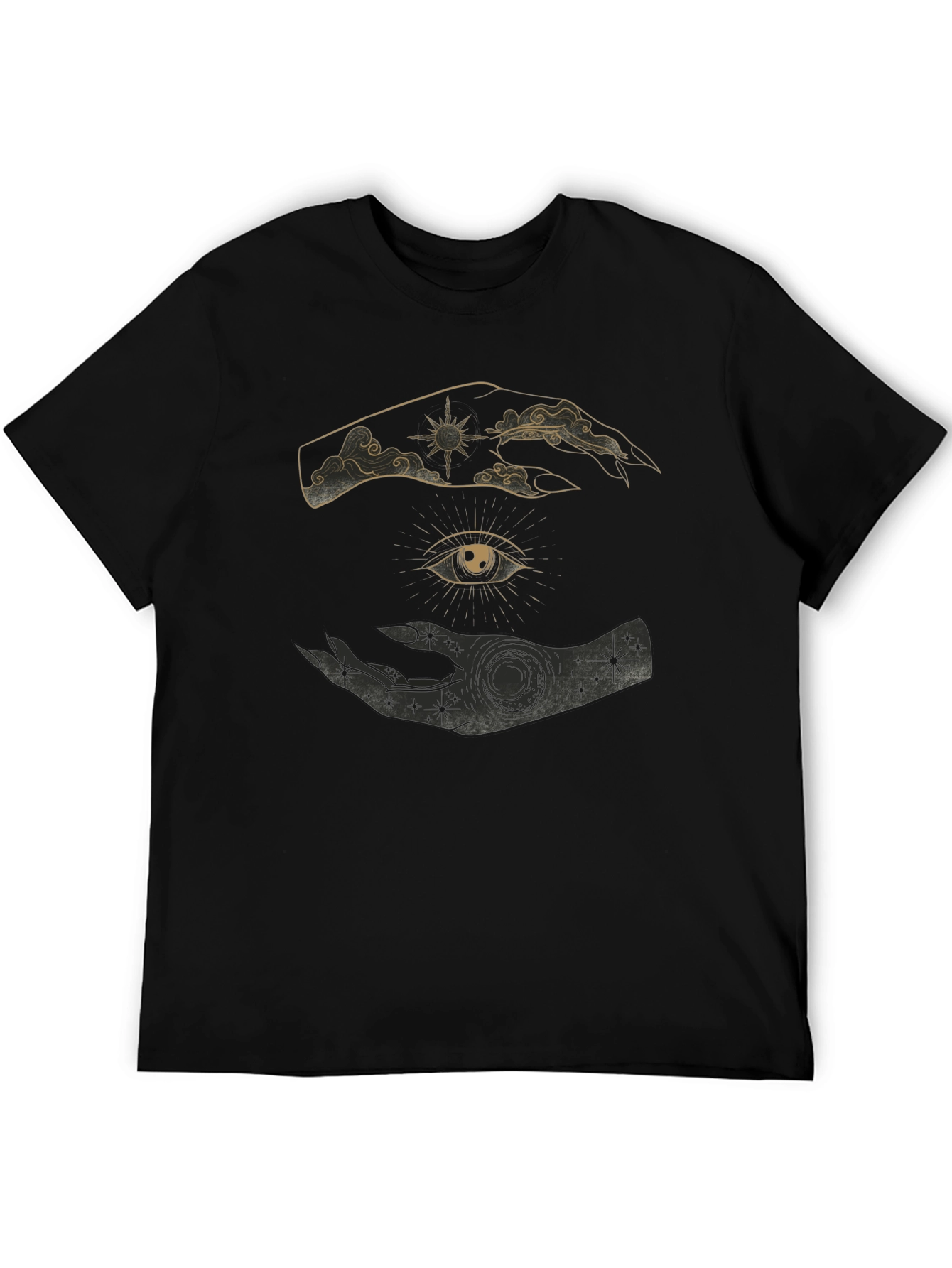 Mystic Eye Graphic Tee - Unisex Black T-Shirt
