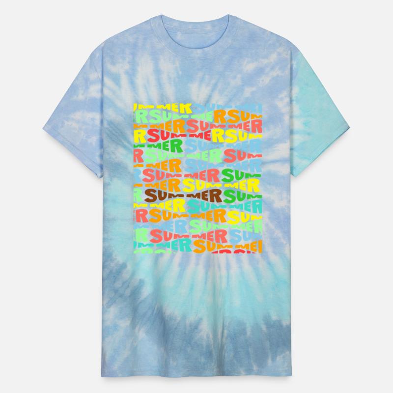 Vibrant Summer Typography Pattern