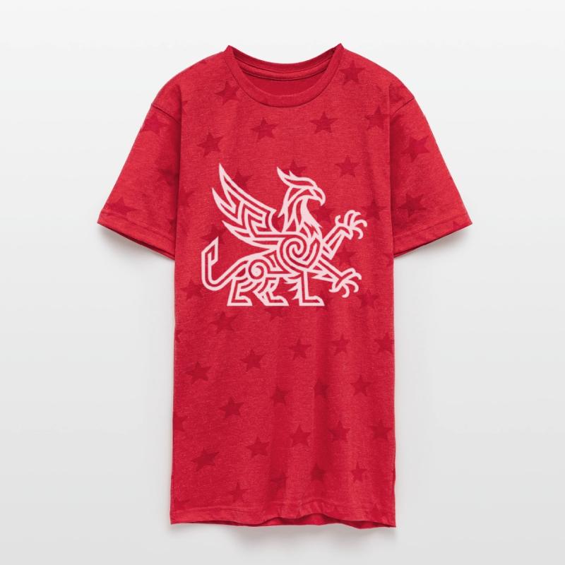 Viking Griffin Line Art