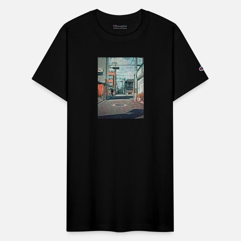 Vintage 90s Japan School Ride Painting Japan Lover