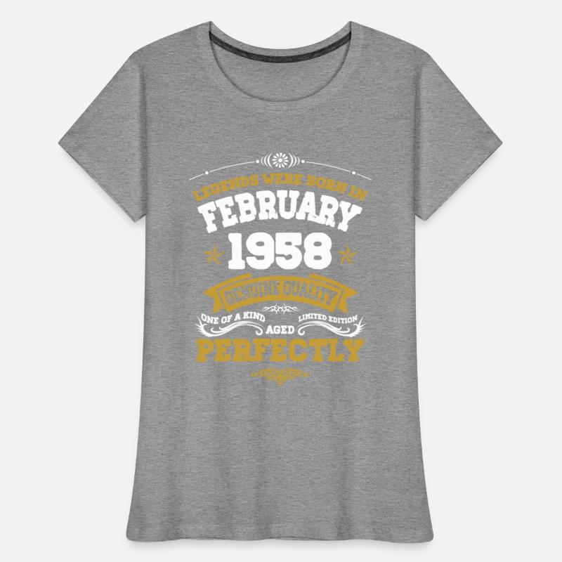 Vintage Aged To Perfection Ferbuary 1958