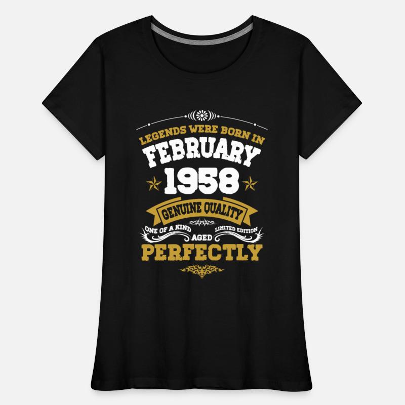 Vintage Aged To Perfection Ferbuary 1958