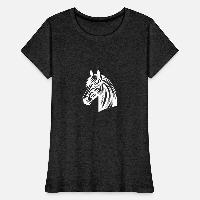 Vintage Horse Head Portrait Tattoo Style