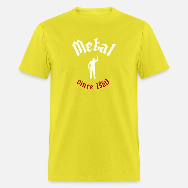 Vintage Metal T-Shirt: Grandpa with Slayer Gesture