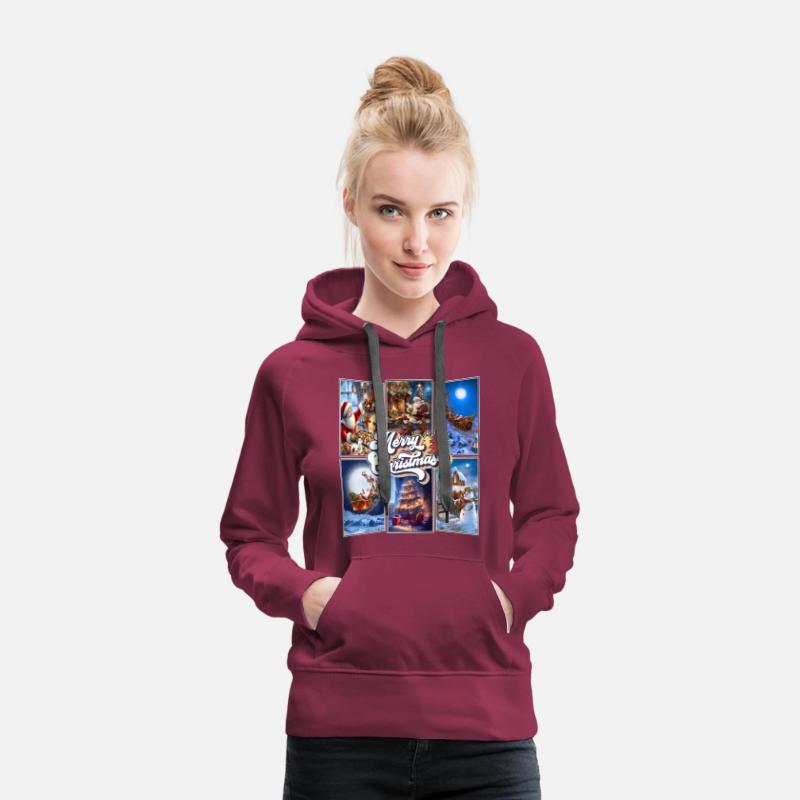 Vintage Santa Claus Merry Christmas Picture Frame