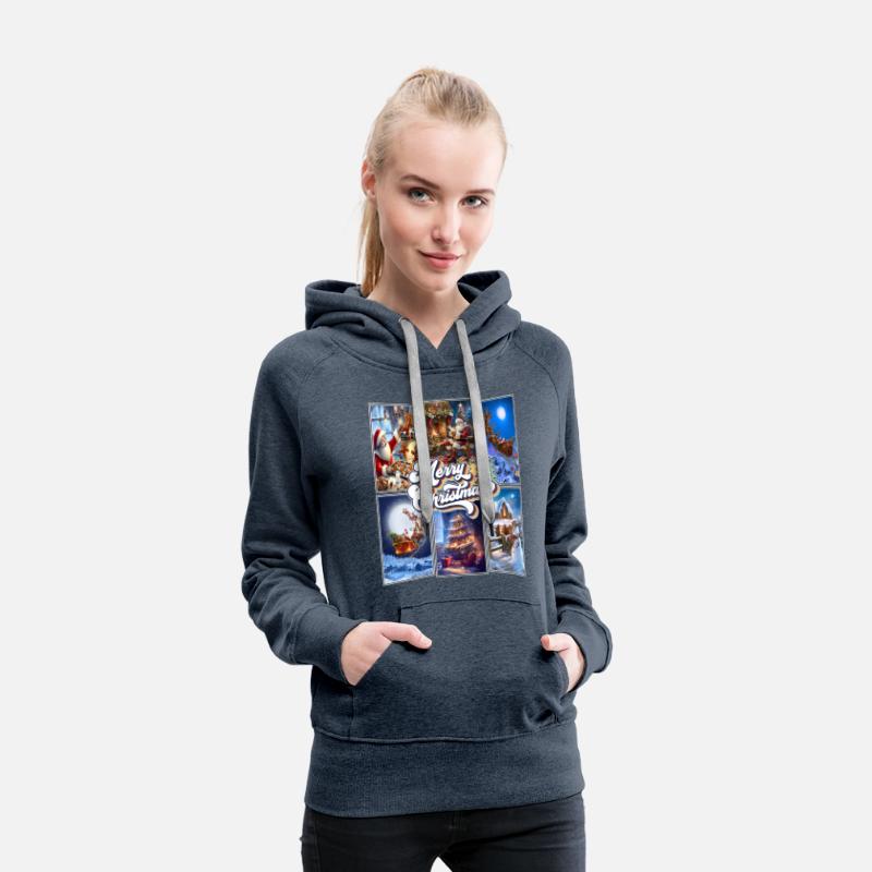 Vintage Santa Claus Merry Christmas Picture Frame