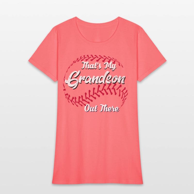 Vintage That's My Grandson Out There Baseball