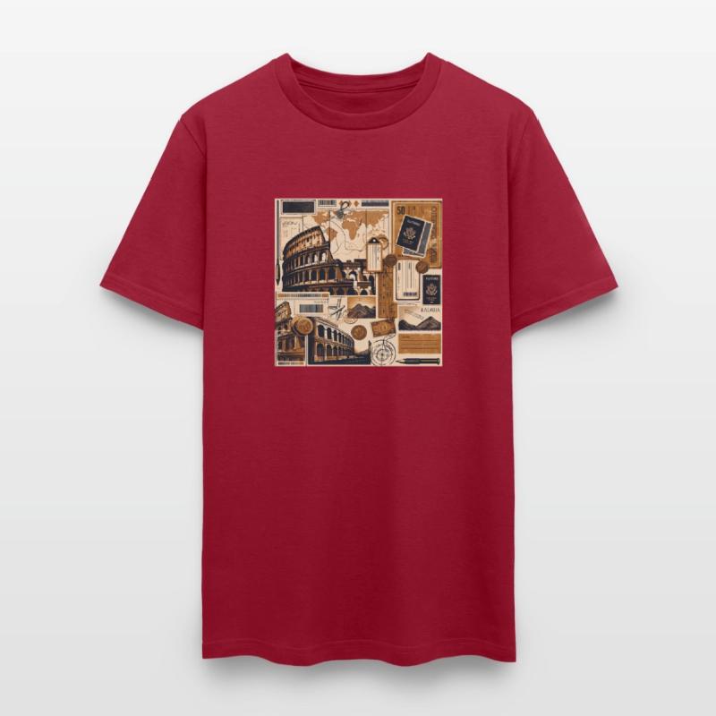 Vintage Travel Collage - Rome