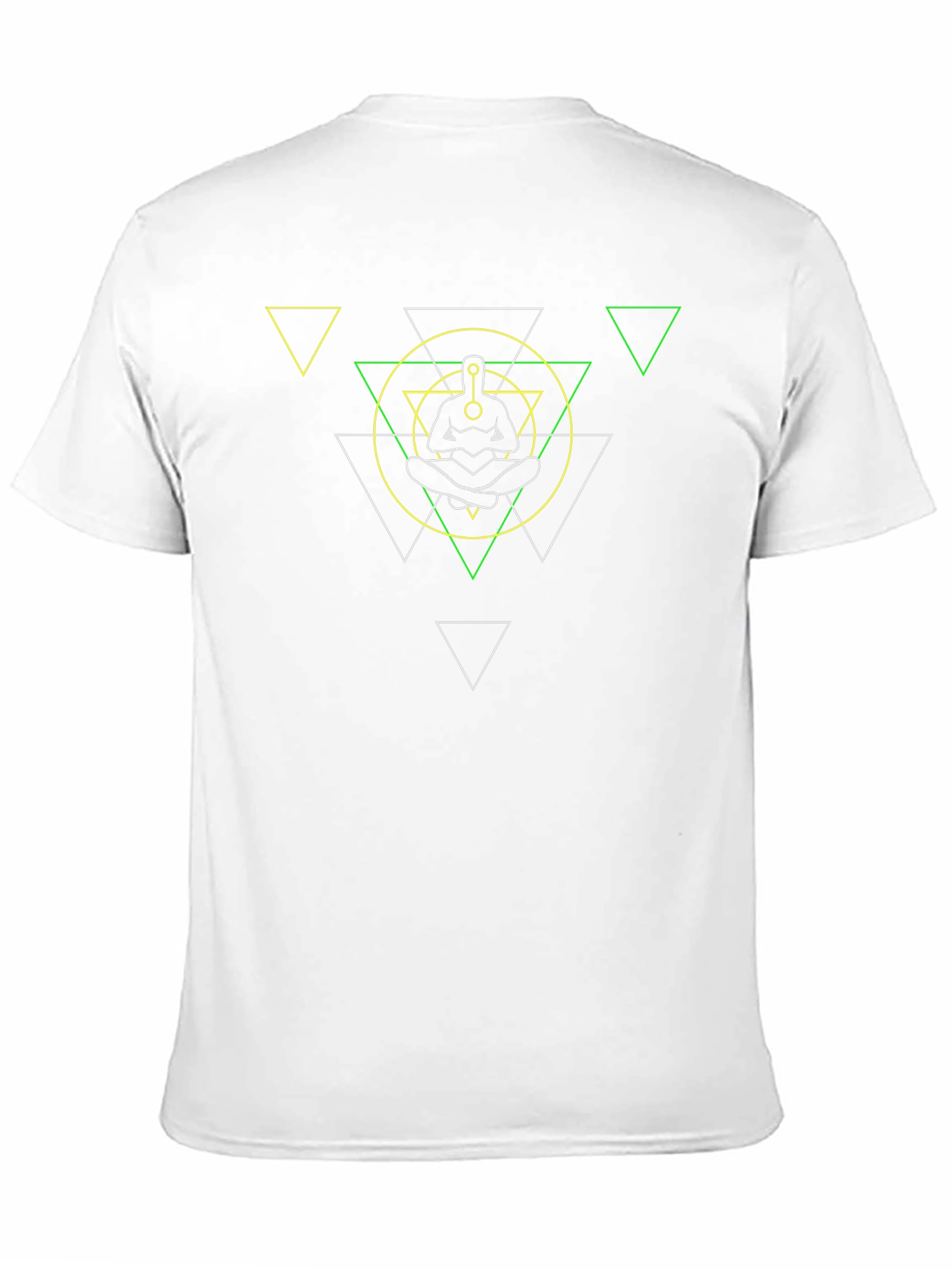 Geometric Meditation T-Shirt - Relaxed Fit