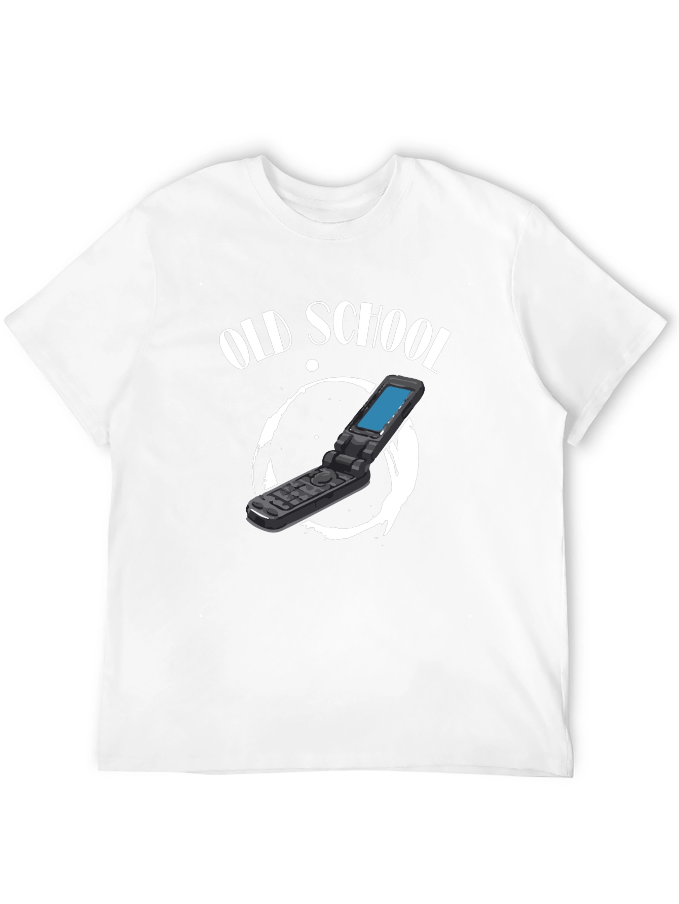 Old School Flip Phone Graphic Tee