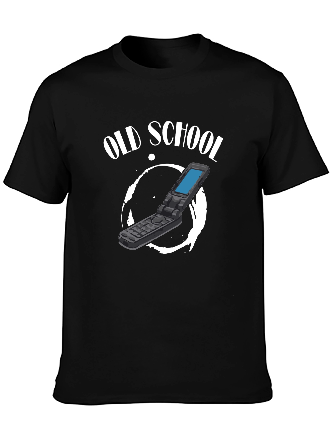 Old School Flip Phone Graphic Tee
