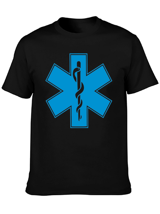 Star of Life Graphic T-Shirt - EMS EMT Apparel