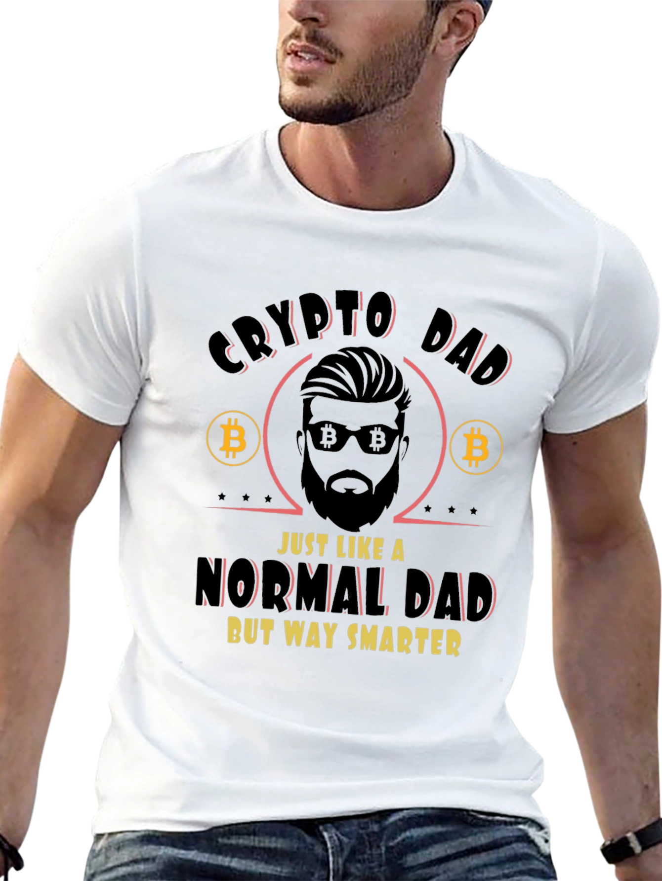 Crypto Dad Graphic Tee