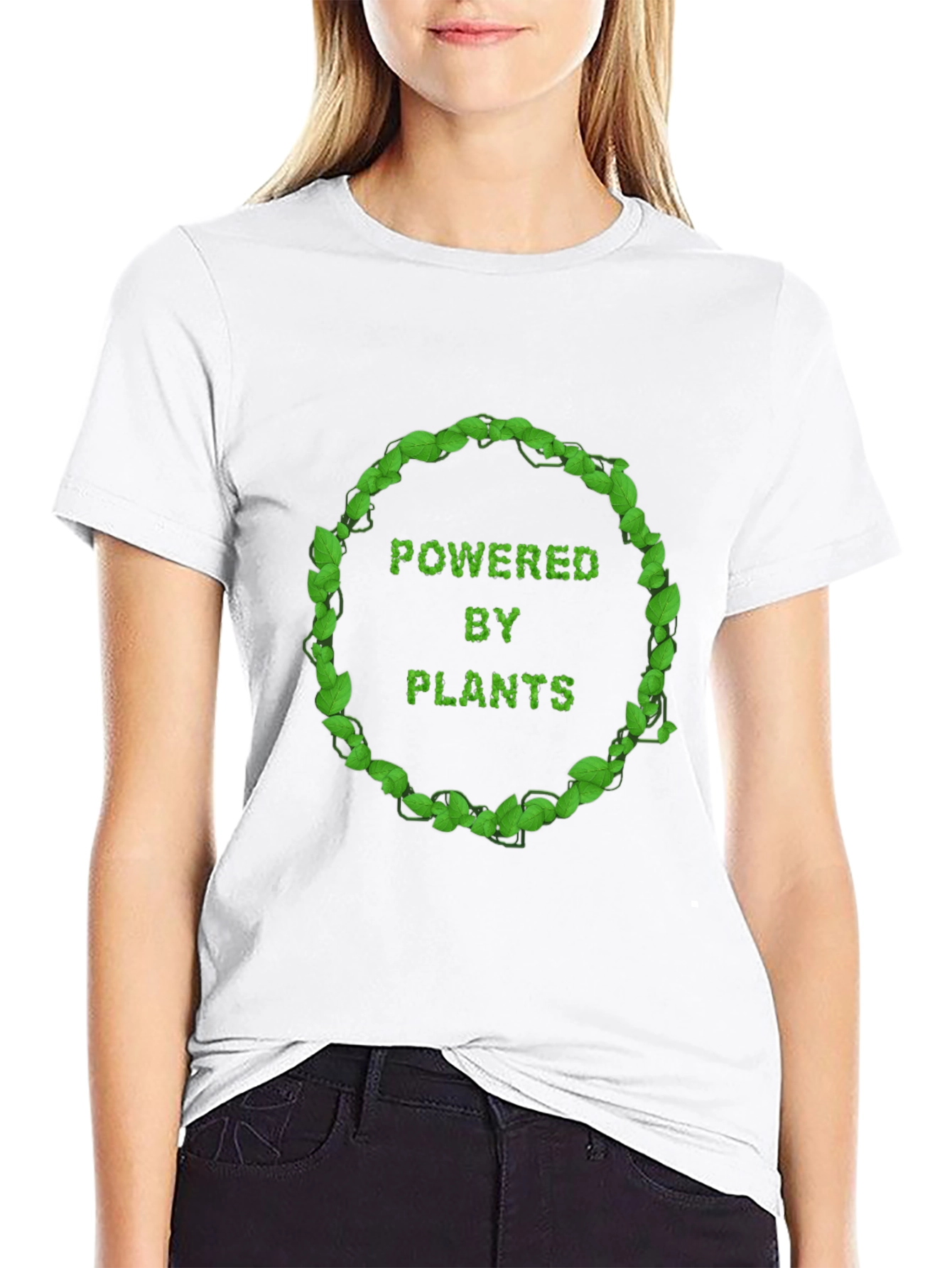 Powered By Plants Graphic T-Shirt - Vegan Style