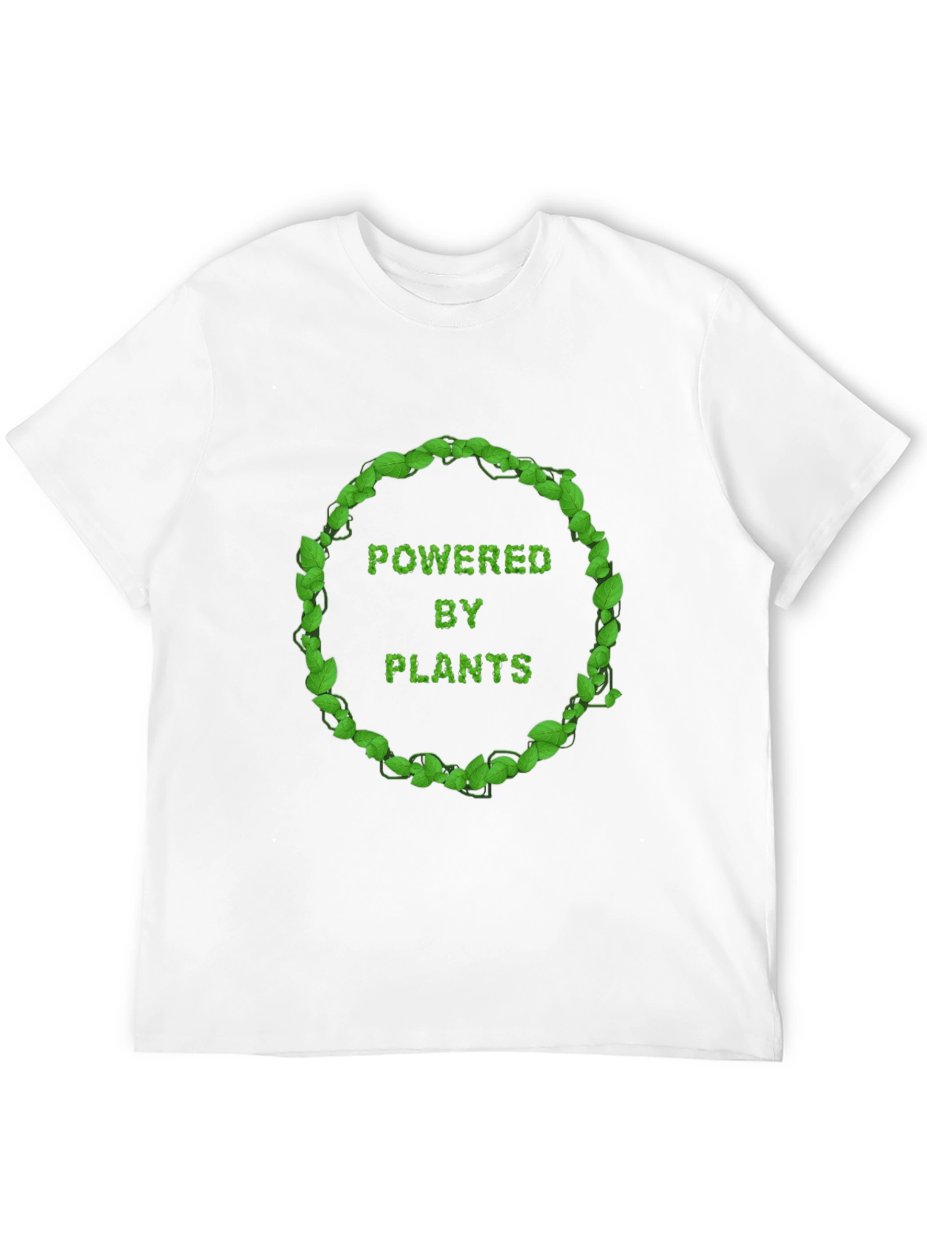 Powered By Plants Graphic T-Shirt - Vegan Style
