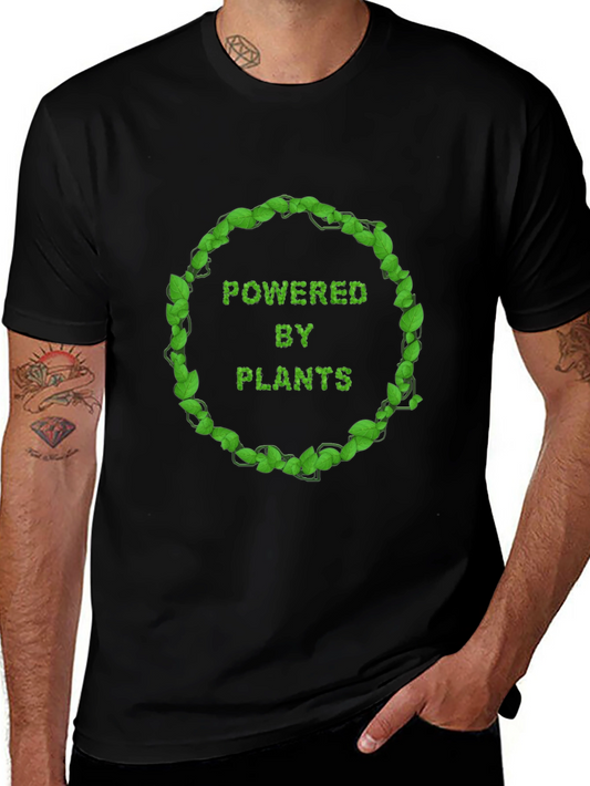 Powered By Plants Graphic T-Shirt - Vegan Style
