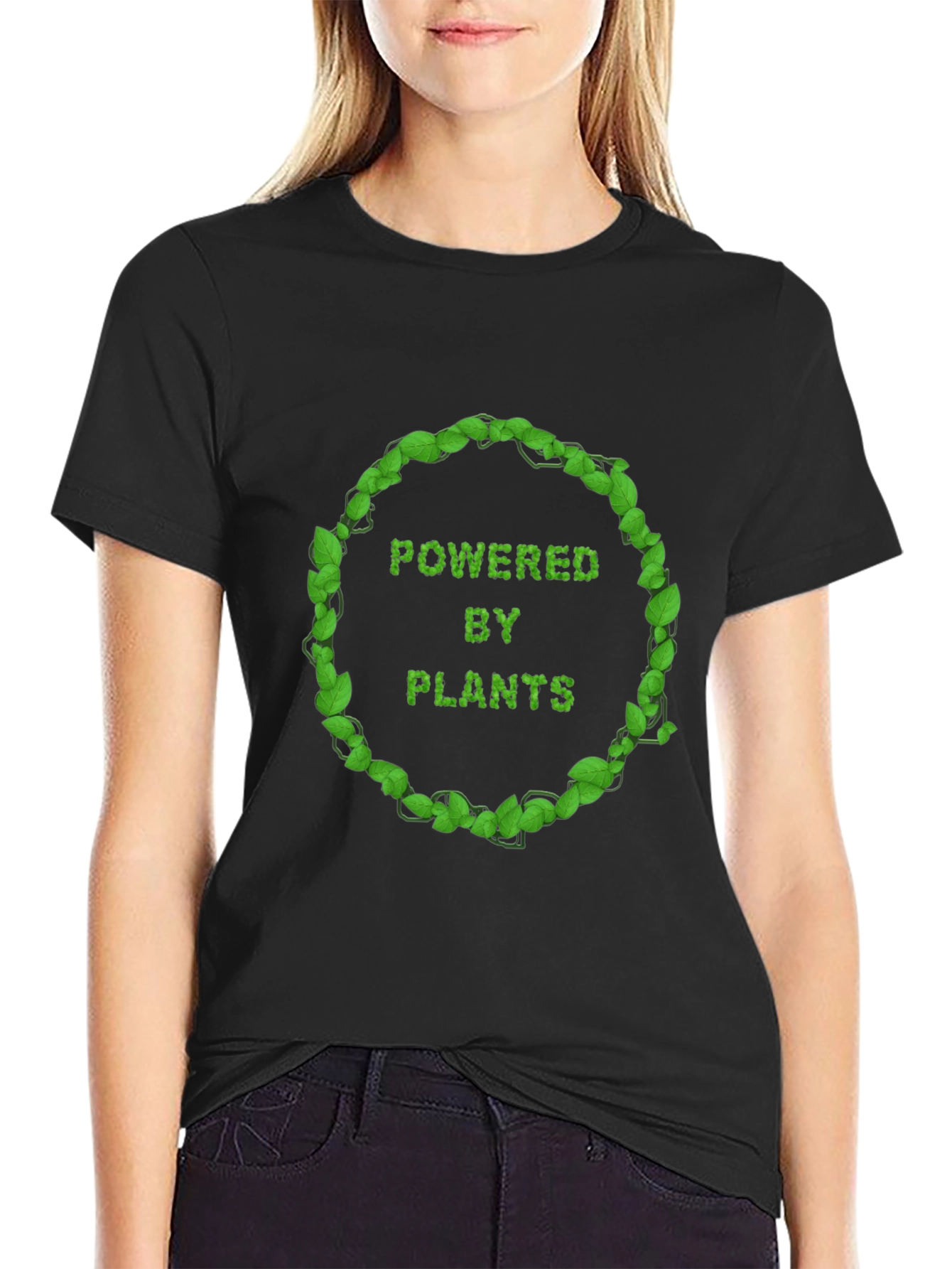 Powered By Plants Graphic T-Shirt - Vegan Style