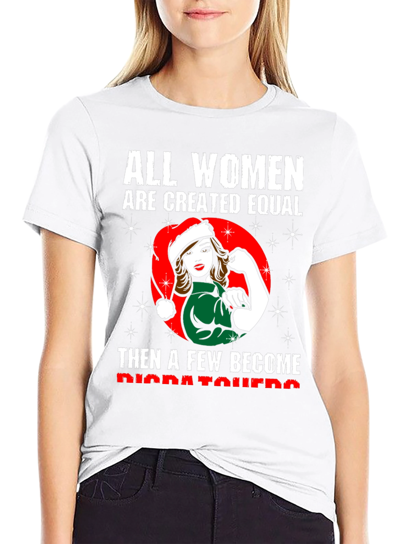 Feminist Christmas Dispatcher T-Shirt