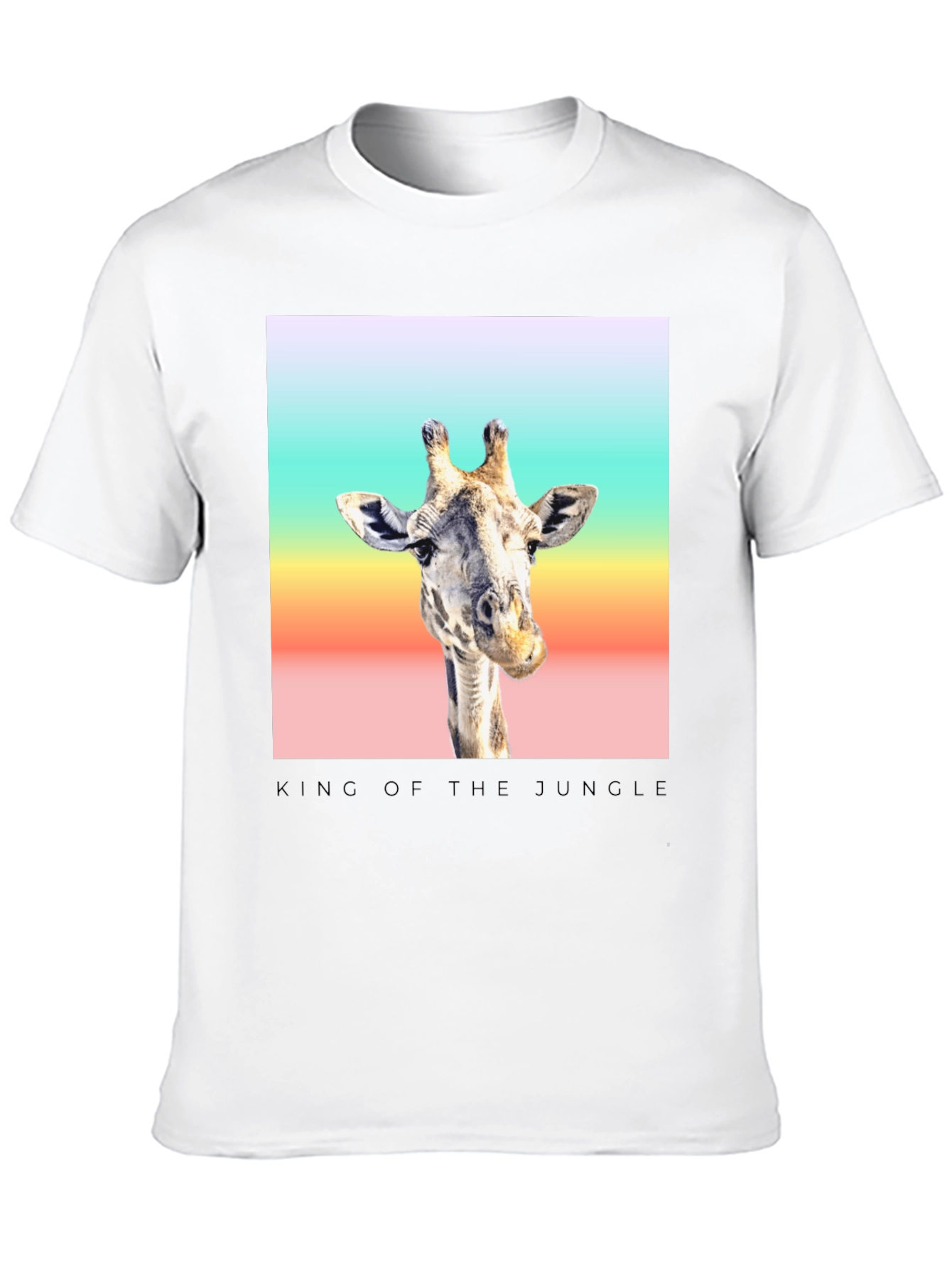 King of the Jungle Giraffe T-Shirt