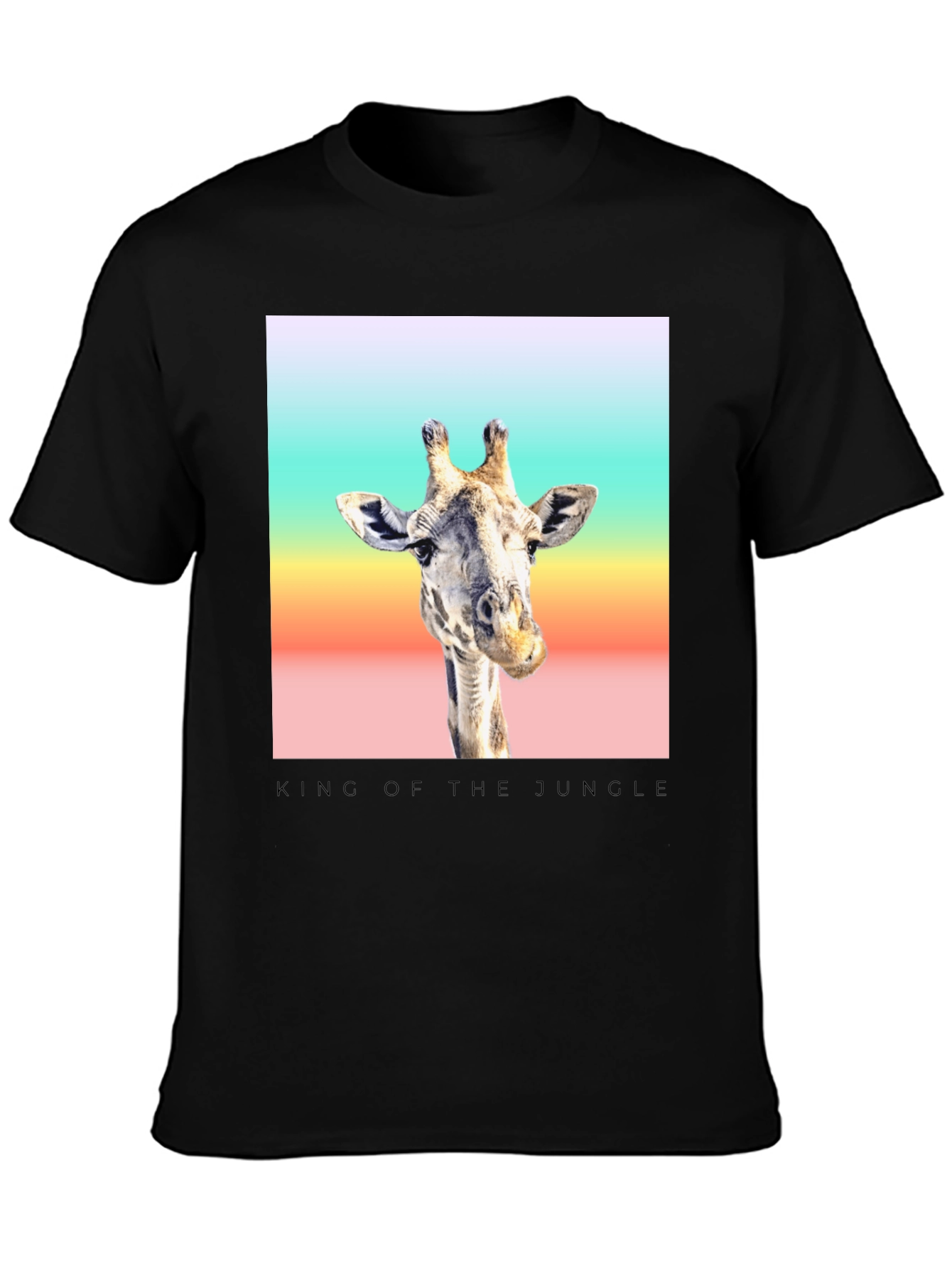 King of the Jungle Giraffe T-Shirt