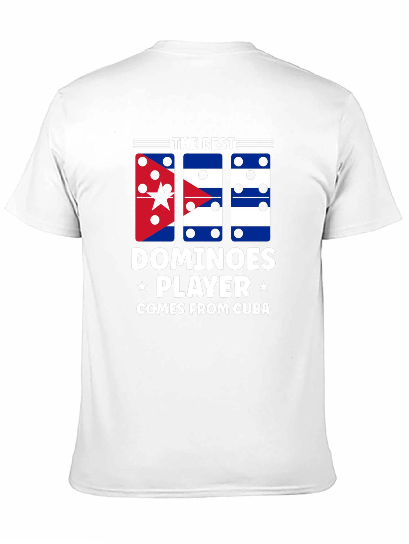 The Best Dominoes Player Comes From Cuba Black T-Shirt