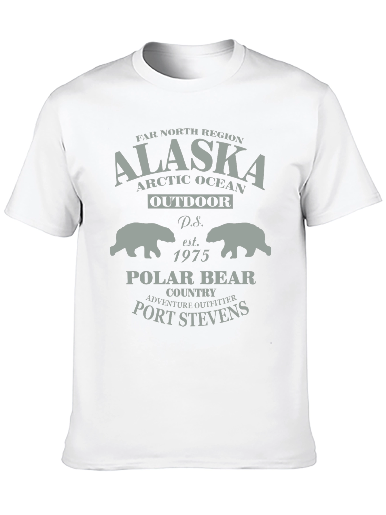 Alaska Polar Bear T-Shirt - Port Stevens Adventure