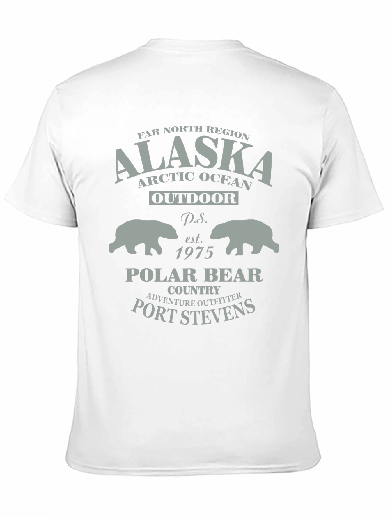 Alaska Polar Bear T-Shirt - Port Stevens Adventure