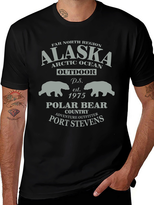 Alaska Polar Bear T-Shirt - Port Stevens Adventure