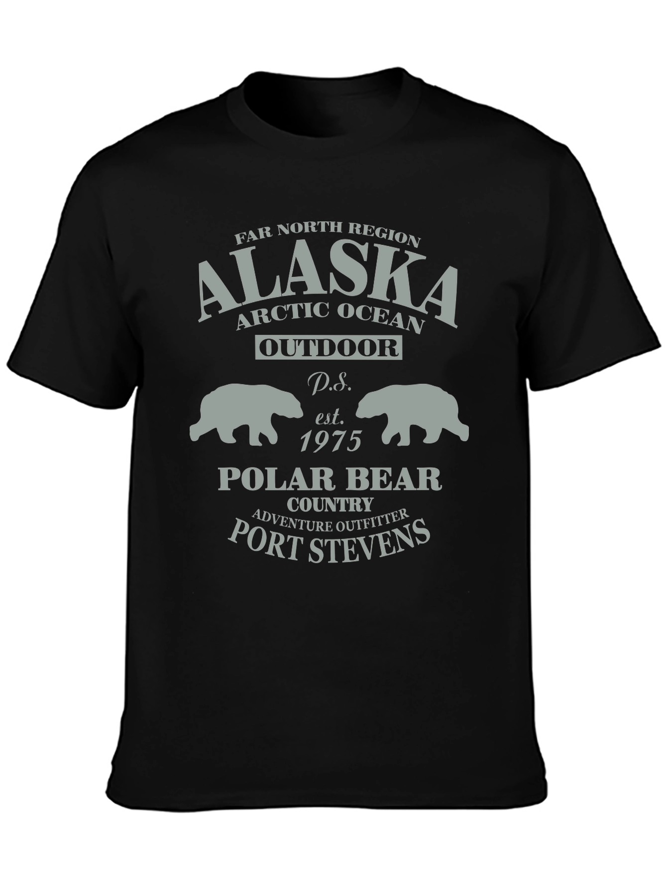 Alaska Polar Bear T-Shirt - Port Stevens Adventure