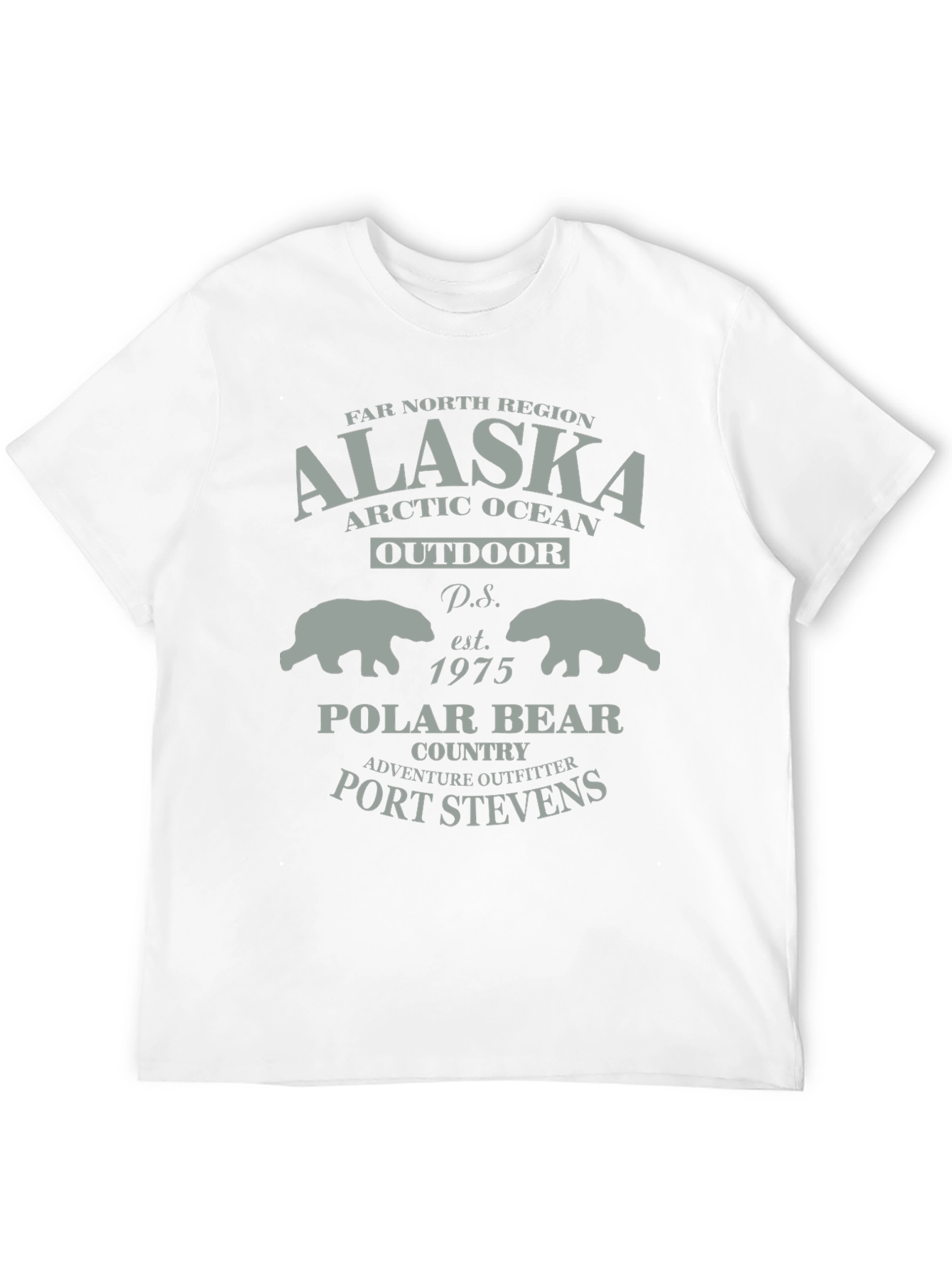Alaska Polar Bear T-Shirt - Port Stevens Adventure