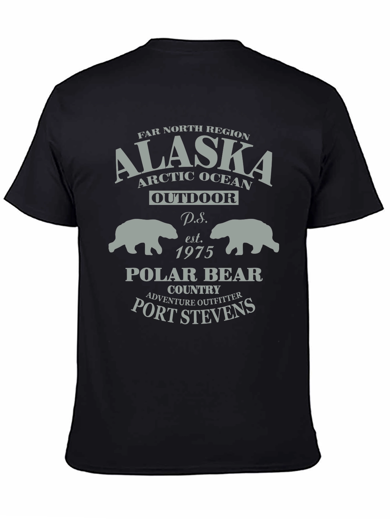 Alaska Polar Bear T-Shirt - Port Stevens Adventure