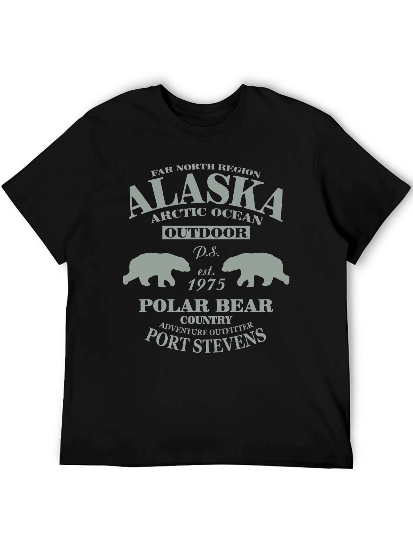 Alaska Polar Bear T-Shirt - Port Stevens Adventure