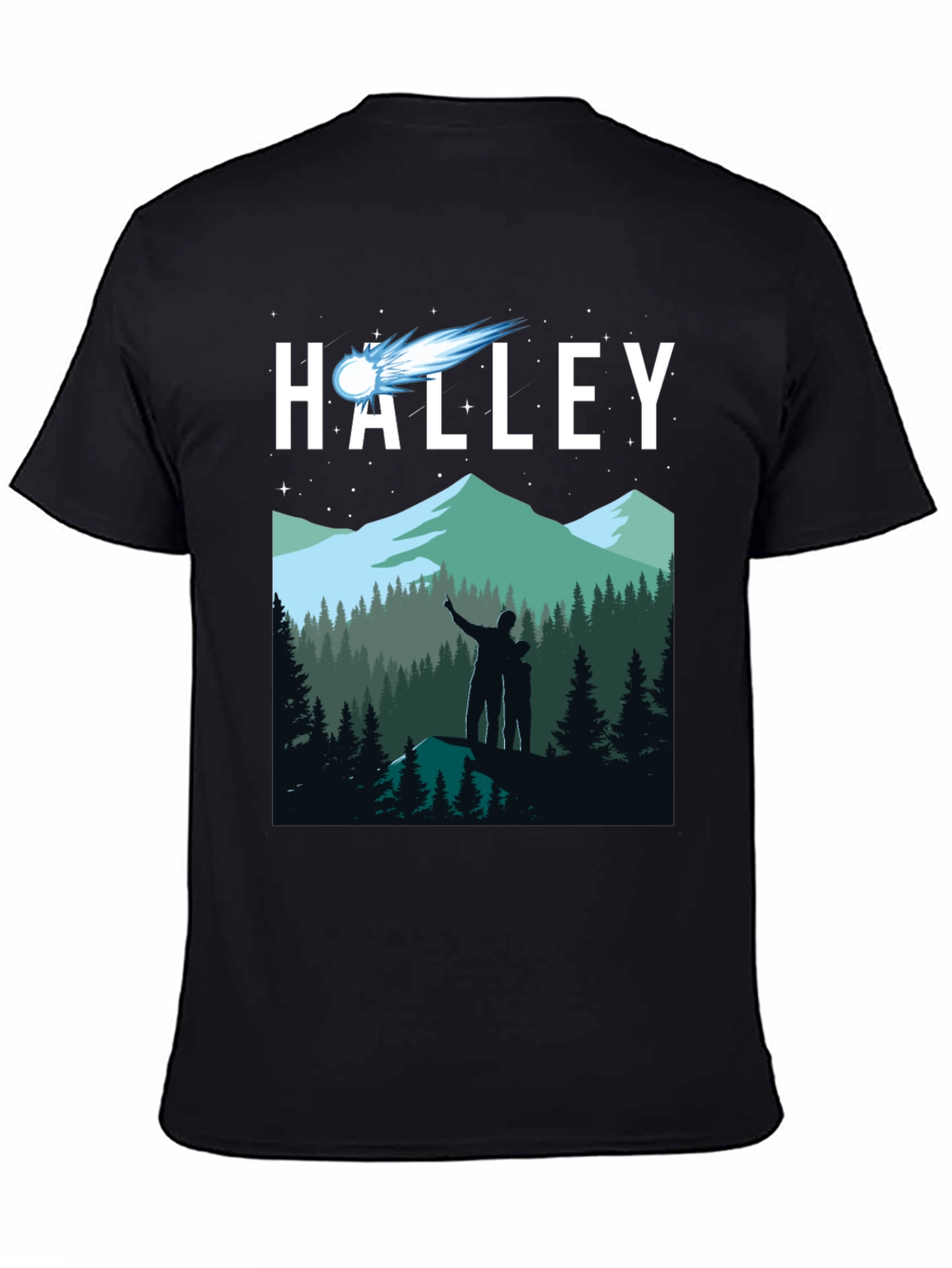 Halley Comet Stargazing T-Shirt