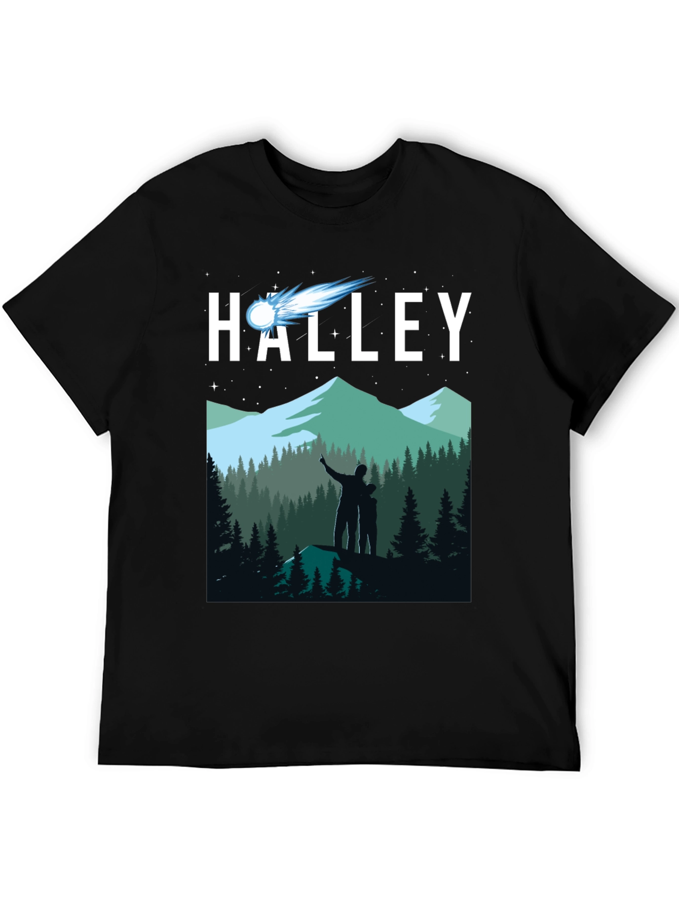 Halley Comet Stargazing T-Shirt