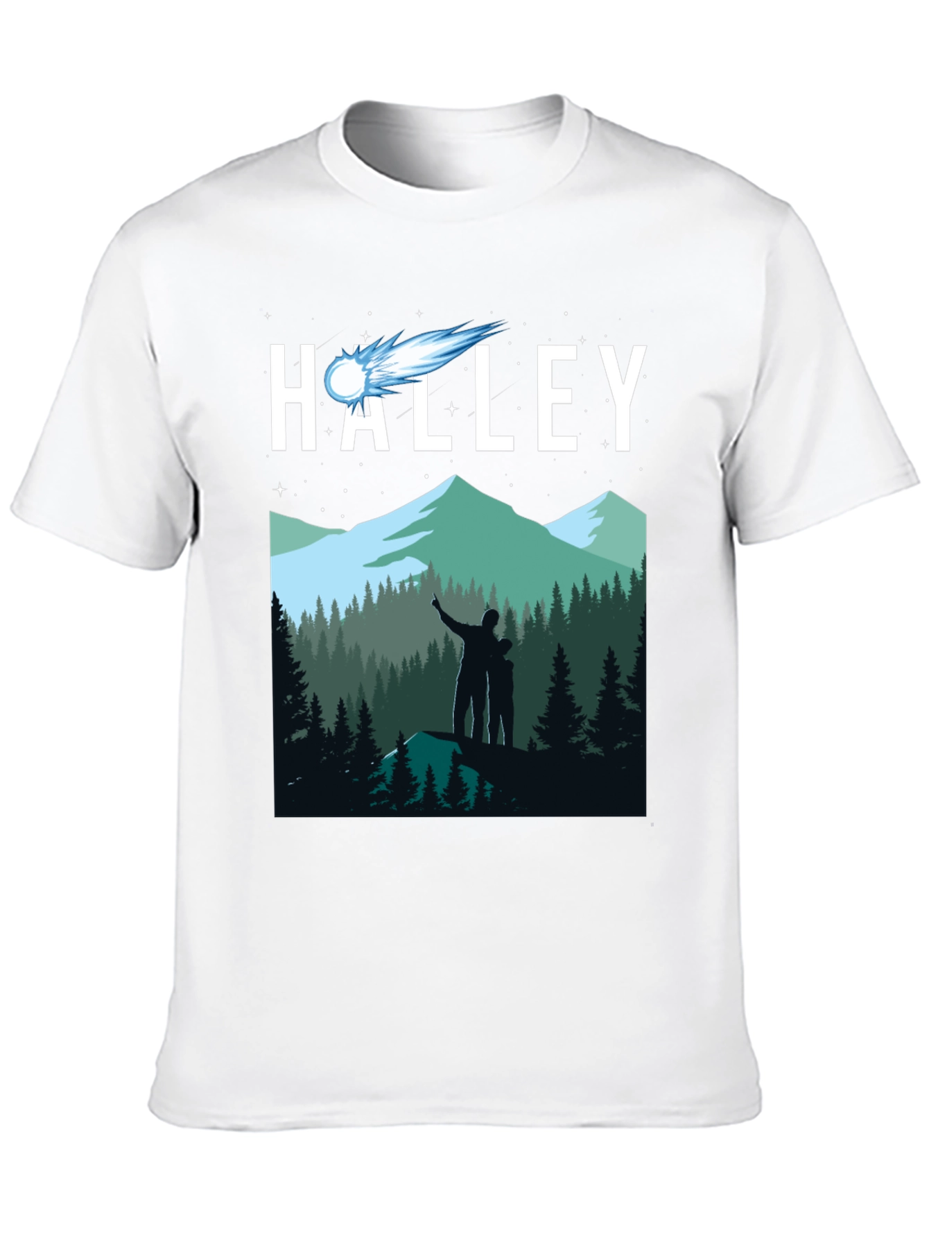 Halley Comet Stargazing T-Shirt