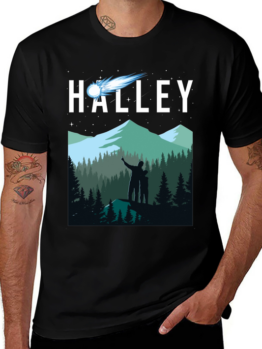 Halley Comet Stargazing T-Shirt