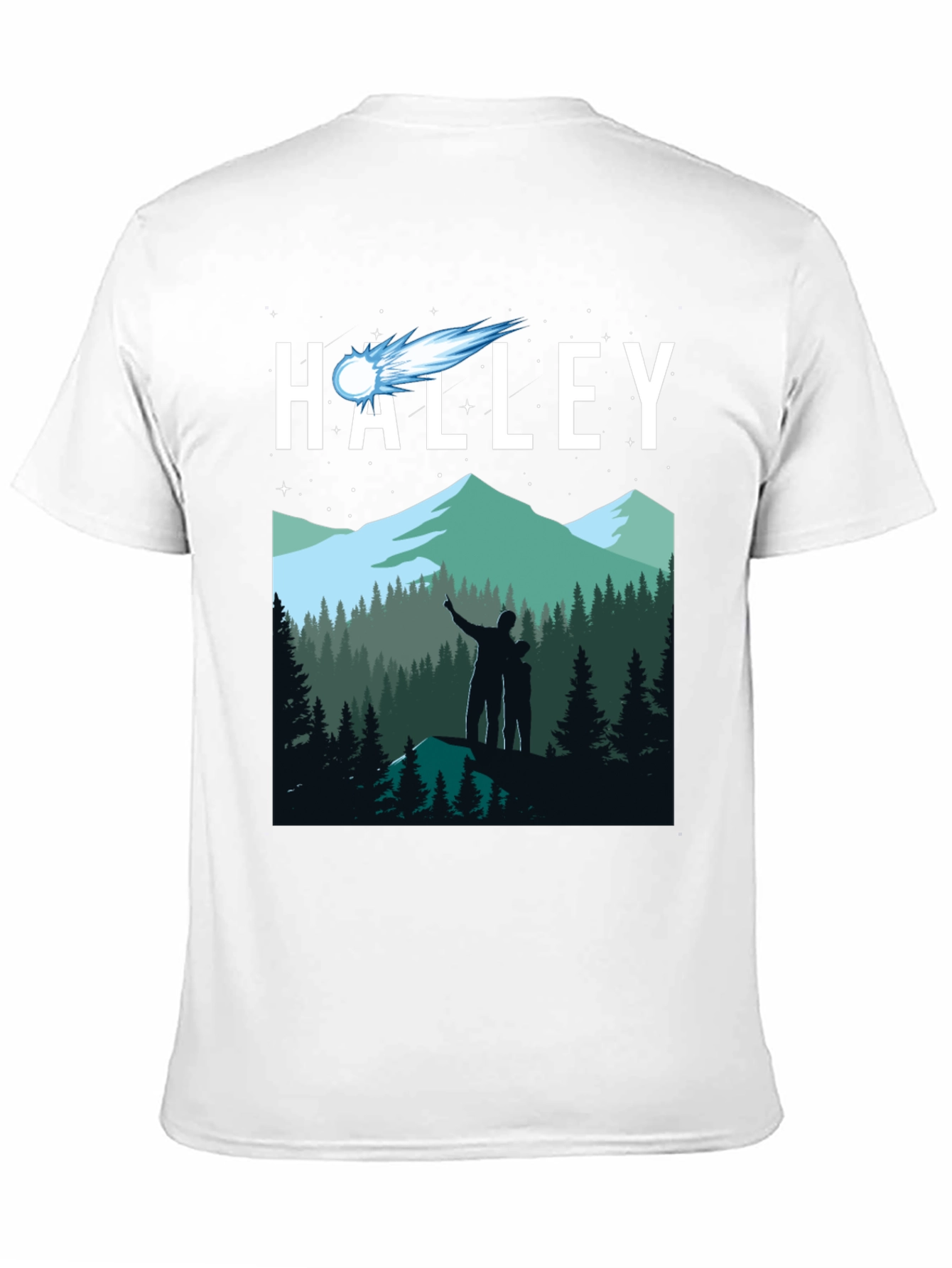 Halley Comet Stargazing T-Shirt