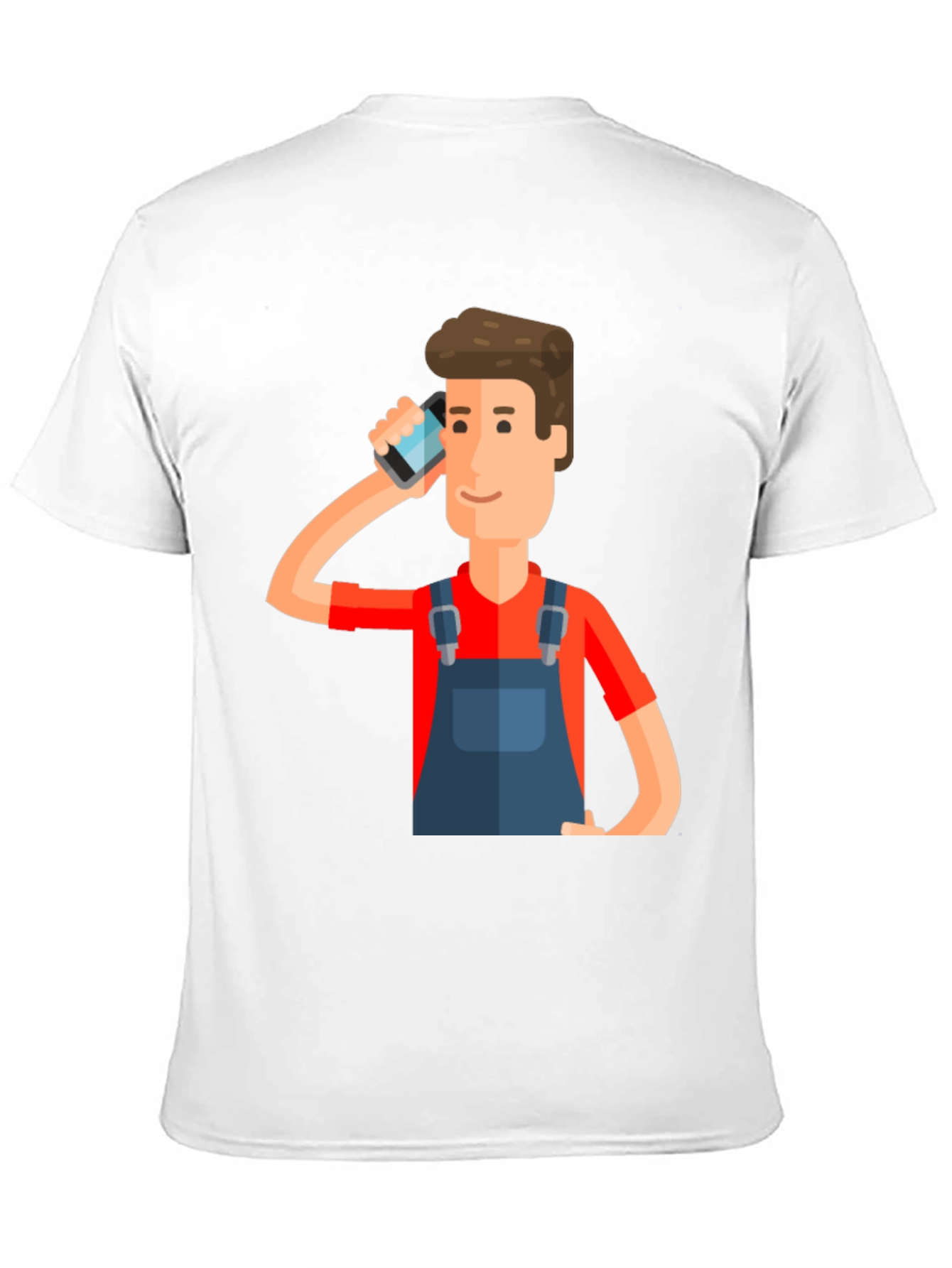 Cartoon Graphic Print T-Shirt