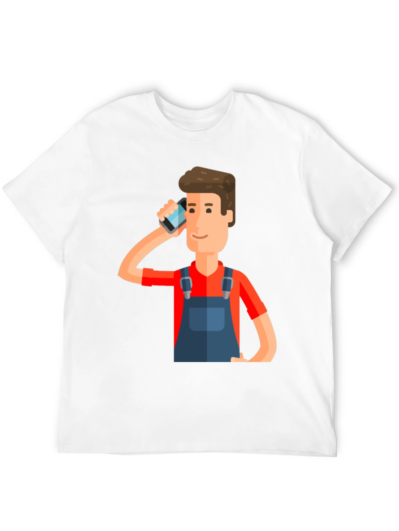 Cartoon Graphic Print T-Shirt